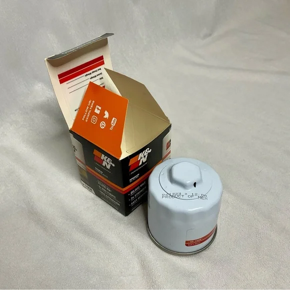 Brand New K&N Filters Performance HP-1008 Premium Oil Filter 20,000 Miles - Picture 7 of 8